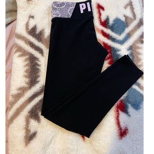 VS Pink Yoga Leggings